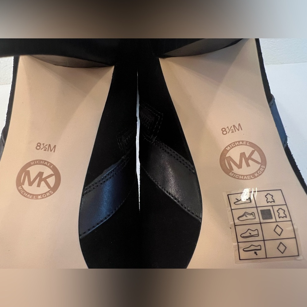 NEW Michael Kors Boots 8-1/2M 8.5M Genuine Suede & Leather OTK Over The Knee - Picture 4 of 16